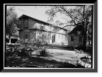 Historic Framed Print, Vallejo Chalet, Sonoma, Sonoma County, CA,  17-7/8" x 21-7/8"