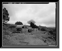 Mountain King Gold Mine & Mill, 4.3 Air miles Northwest of Copperopolis, Copperopolis vicinity, Calaveras County, CA, Historic Reproduction