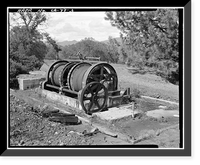 Mountain King Gold Mine & Mill, 4.3 Air miles Northwest of Copperopolis, Copperopolis vicinity, Calaveras County, CA - 3, Antique Poster