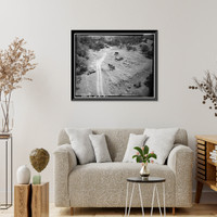 Royal Consolidated Gold Mine & Mills, Hoisting Work, 4.0 Air Miles Northwest of Copperopolis, Copperopolis vicinity, Calaveras County, CA, Antique Wall Art