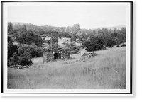 Stone Creek Settlement (Ruins), Salt Springs Valley, Felix vicinity, Calaveras County, CA, Vintage Poster