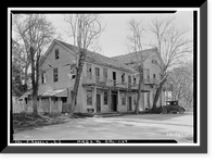 John Reddick House, Highway 49, Fourth Crossing, Calaveras County, CA, Antique Print