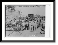 Historic Framed Print, Loading supplies for our army in Fr.,  17-7/8" x 21-7/8"