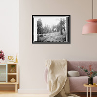 Stone Commercial Building (Ruins), Poverty Flat, Calaveras County, CA, Vintage Poster