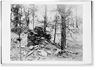 Stone Commercial Building (Ruins), Poverty Flat, Calaveras County, CA - 2, Vintage Print