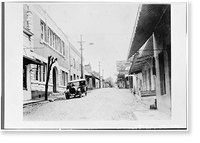 Historic Framed Print, San Andreas, General View, Main Street, San Andreas, Calaveras County, CA,  17-7/8" x 21-7/8"