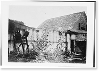 Historic Framed Print, Tulloch Mill, Warehouse, Knights Ferry, Stanislaus County, CA - 4,  17-7/8" x 21-7/8"