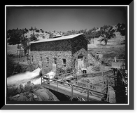 Battle Creek Hydroelectric System, Battle Creek & Tributaries, Red Bluff vicinity, Tehama County, CA - 45, Antique Print