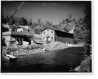 Battle Creek Hydroelectric System, Battle Creek & Tributaries, Red Bluff vicinity, Tehama County, CA - 64, Vintage Print