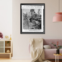 Battle Creek Hydroelectric System, Battle Creek & Tributaries, Red Bluff vicinity, Tehama County, CA - 88 Classic, Antique Print