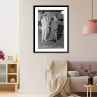 Historic Framed Print, G. Marconi & Elise Von. R. Owen,  17-7/8" x 21-7/8"