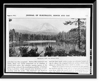 Battle Creek Hydroelectric System, Battle Creek & Tributaries, Red Bluff vicinity, Tehama County, CA - 119, Historic Reproduction