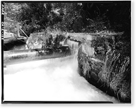 Battle Creek Hydroelectric System, Battle Creek & Tributaries, Red Bluff vicinity, Tehama County, CA - 125, Antique Print