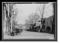 Historic Framed Print, Weaverville, General View, Weaverville, Trinity County, CA,  17-7/8" x 21-7/8"