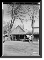 Historic Framed Print, Store, Weaverville, Trinity County, CA,  17-7/8" x 21-7/8"