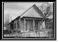 Historic Framed Print, Jumper House, Weaverville, Trinity County, CA,  17-7/8" x 21-7/8"