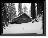 Giant Forest Lodge Historic District, Registration Building, Three Rivers vicinity, Tulare County, CA - 5, Antique Wall Art