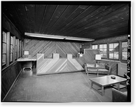 Giant Forest Lodge Historic District, Registration Building, Three Rivers vicinity, Tulare County, CA - 6, Vintage Print