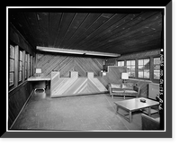Giant Forest Lodge Historic District, Registration Building, Three Rivers vicinity, Tulare County, CA - 6, Vintage Print