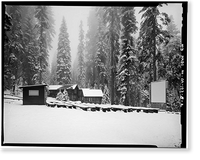 Giant Forest Lodge Historic District, Amphitheater, Three Rivers vicinity, Tulare County, CA - 2, Historic Print