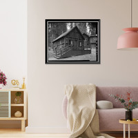 Giant Forest Lodge Historic District, Cabin A, Three Rivers vicinity, Tulare County, CA, Vintage Wall Art