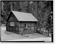 Giant Forest Lodge Historic District, Cabin A, Three Rivers vicinity, Tulare County, CA - 4, Vintage Poster