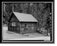 Giant Forest Lodge Historic District, Cabin A, Three Rivers vicinity, Tulare County, CA - 4, Vintage Poster