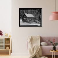Giant Forest Lodge Historic District, Cabin A, Three Rivers vicinity, Tulare County, CA - 4, Vintage Poster