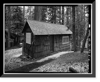 Giant Forest Lodge Historic District, Cabin B, Three Rivers vicinity, Tulare County, CA - 2, Historic Reproduction