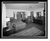Giant Forest Lodge Historic District, Cabin No. 8, Three Rivers vicinity, Tulare County, CA - 2, Vintage Print