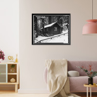 Giant Forest Lodge Historic District, Cabin No. 22, Three Rivers vicinity, Tulare County, CA, Antique Poster