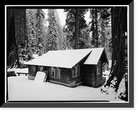 Giant Forest Lodge Historic District, Cabin No. 22, Three Rivers vicinity, Tulare County, CA - 4, Vintage Wall Art