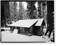 Giant Forest Lodge Historic District, Cabin No. 22, Three Rivers vicinity, Tulare County, CA - 4, Vintage Wall Art