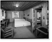 Giant Forest Lodge Historic District, Cabin No. 22, Three Rivers vicinity, Tulare County, CA - 5, Historic Reproduction
