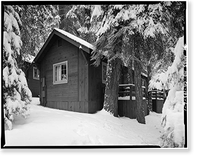 Giant Forest Lodge Historic District, Cabin No. 27-28, Three Rivers vicinity, Tulare County, CA Classic, Antique Wall Art