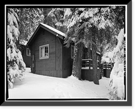Giant Forest Lodge Historic District, Cabin No. 27-28, Three Rivers vicinity, Tulare County, CA Classic, Antique Wall Art