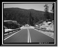 Middle Fork Stanislaus River Bridge, Spans Middle Fork Stanislaus River at State Highwa, Dardanelle vicinity, Tuolumne County, CA - 9, Historic Reproduction