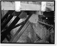 Middle Fork Stanislaus River Bridge, Spans Middle Fork Stanislaus River at State Highwa, Dardanelle vicinity, Tuolumne County, CA - 12, Vintage Print
