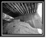 Middle Fork Stanislaus River Bridge, Spans Middle Fork Stanislaus River at State Highwa, Dardanelle vicinity, Tuolumne County, CA - 13, Antique Poster