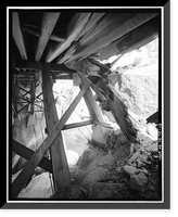 Middle Fork Stanislaus River Bridge, Spans Middle Fork Stanislaus River at State Highwa, Dardanelle vicinity, Tuolumne County, CA - 15, Historic Reproduction