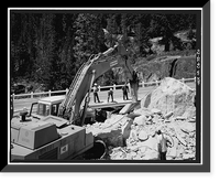 Middle Fork Stanislaus River Bridge, Spans Middle Fork Stanislaus River at State Highwa, Dardanelle vicinity, Tuolumne County, CA - 20, Historic Reproduction