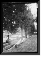 Historic Framed Print, Grave Stones, Jewish Cemetery, Yaney Avenue, Sonora, Tuolumne County, CA - 4,  17-7/8" x 21-7/8"