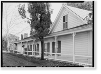 Historic Framed Print, Thomas Leonard House, Sonora, Tuolumne County, CA,  17-7/8" x 21-7/8"