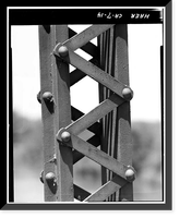 Colusa Bridge, Spanning Sacramento River, Colusa, Colusa County, CA - 14, Antique Print