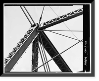 Colusa Bridge, Spanning Sacramento River, Colusa, Colusa County, CA - 16, Antique Poster