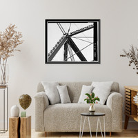 Colusa Bridge, Spanning Sacramento River, Colusa, Colusa County, CA - 16, Antique Poster