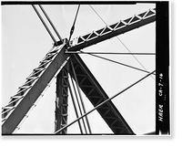 Colusa Bridge, Spanning Sacramento River, Colusa, Colusa County, CA - 16, Antique Poster