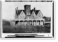 John Marsh House, Marsh Creek Road, Brentwood vicinity, Contra Costa County, CA, Antique Poster