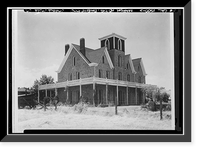 John Marsh House, Marsh Creek Road, Brentwood vicinity, Contra Costa County, CA - 5, Antique Print