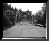 Smith River Bridge, CA State Highway 199 Spanning Smith River, Crescent City vicinity, Del Norte County, CA - 6 Classic, Vintage Wall Art